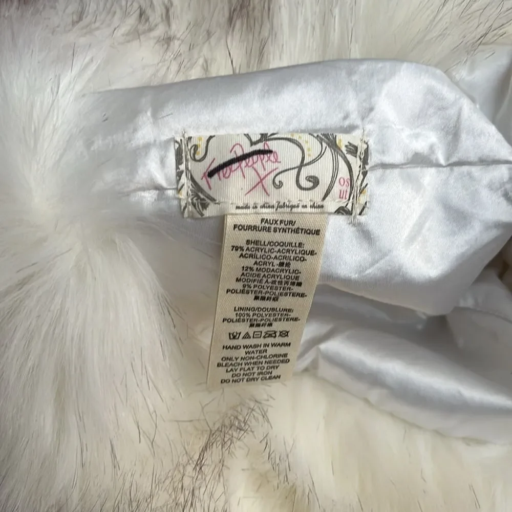 Free People Accessories Faux Fur Trapper Kangol Fur Hat Ivory Crème
